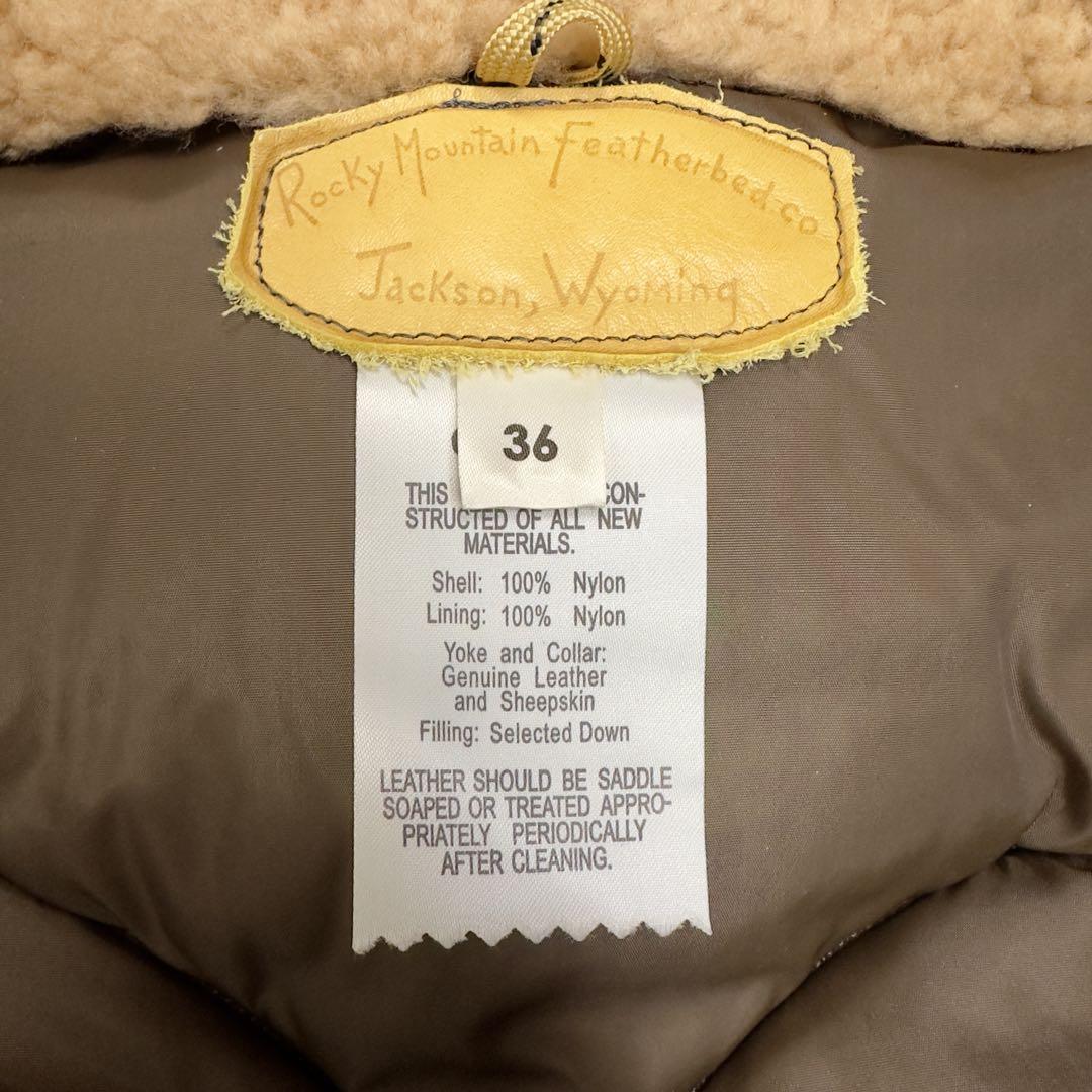 【美品】　Rocky Mountain Featherbed ダウンベスト