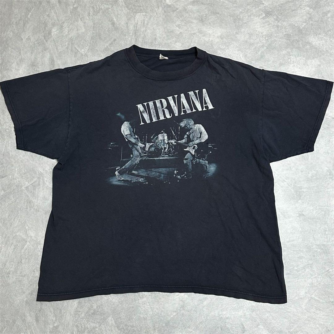 NIRVANA FROM THE MUDDY BANKS NAVY TEE