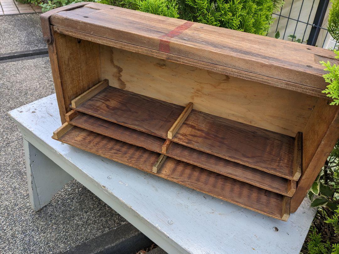 専用です。USA珍品稀少　葉巻箱　古道具　重厚大型木箱　葉巻ボックス 木製