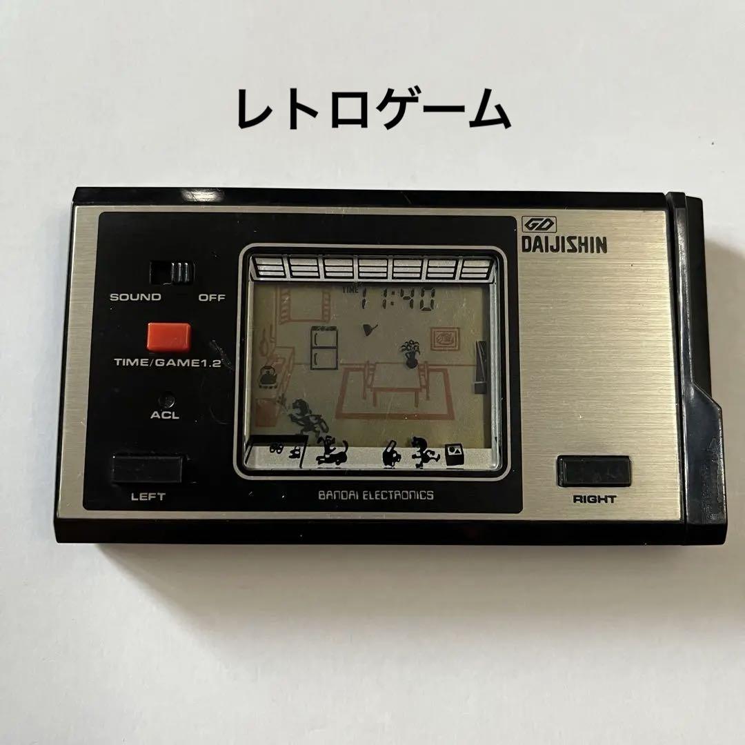 バンダイ ゲームウォッチ DAIJISHIN 大地震 レトロゲーム 中古美 バンダイ ゲームウォッチ DAIJISHIN 大地震 レトロゲーム 中古美