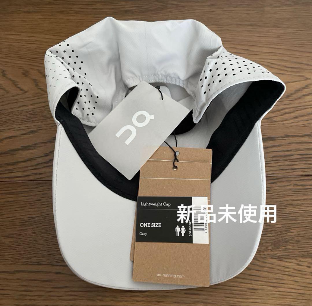 【新品未使用】On グレー Lightweight Cap