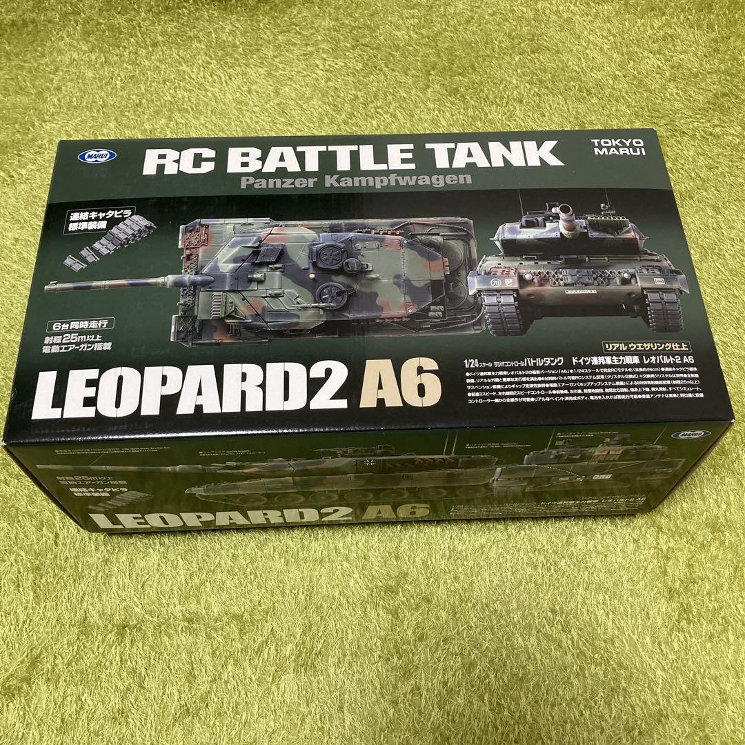 東京マルイ RC戦車 LEOPARD2 A6 1/24