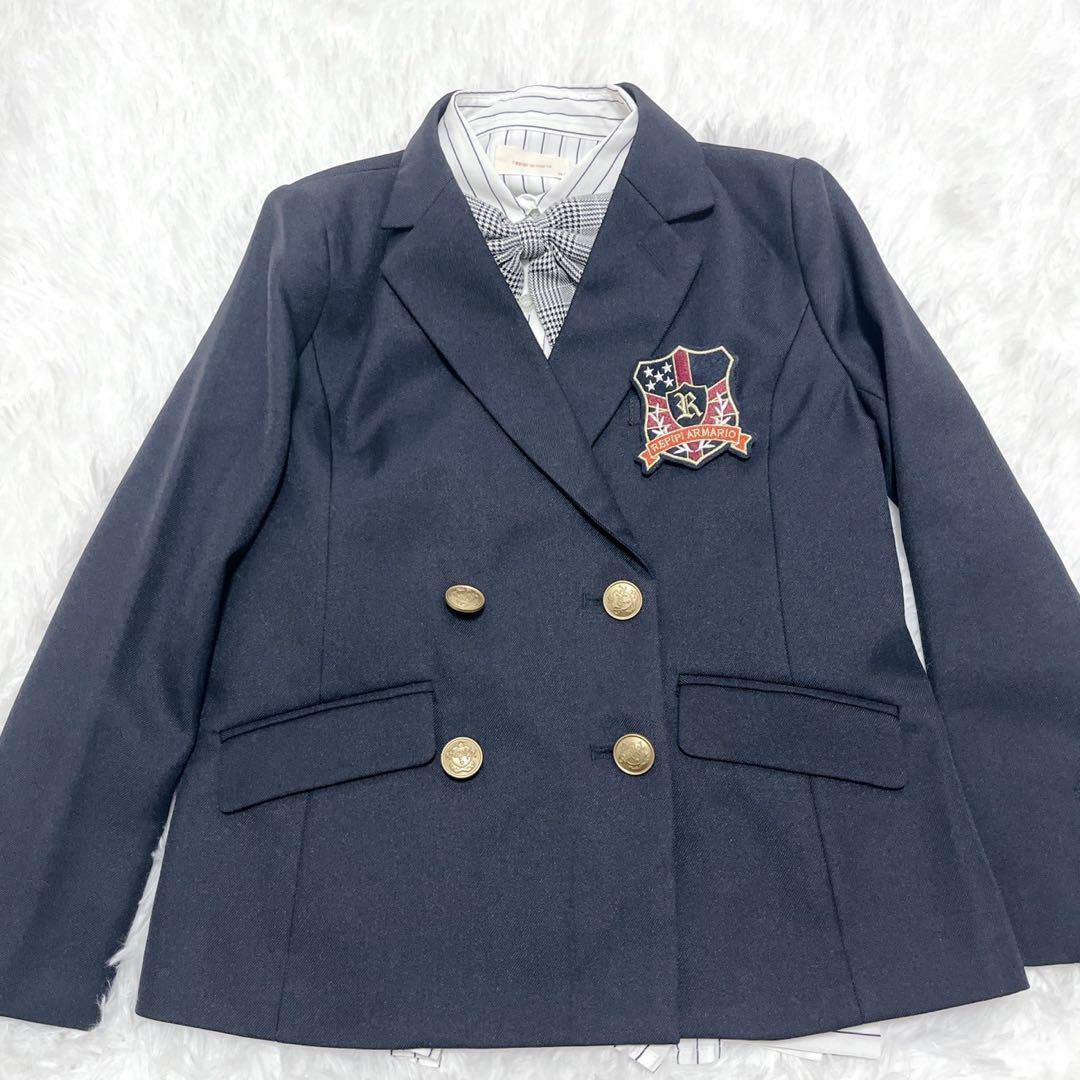 卒服　レピピアルマリオ　卒業入学式　フォーマルセット　130-140サイズ 美品 レピピアルマリオ フォーマル 130 140 卒服 セットアップ