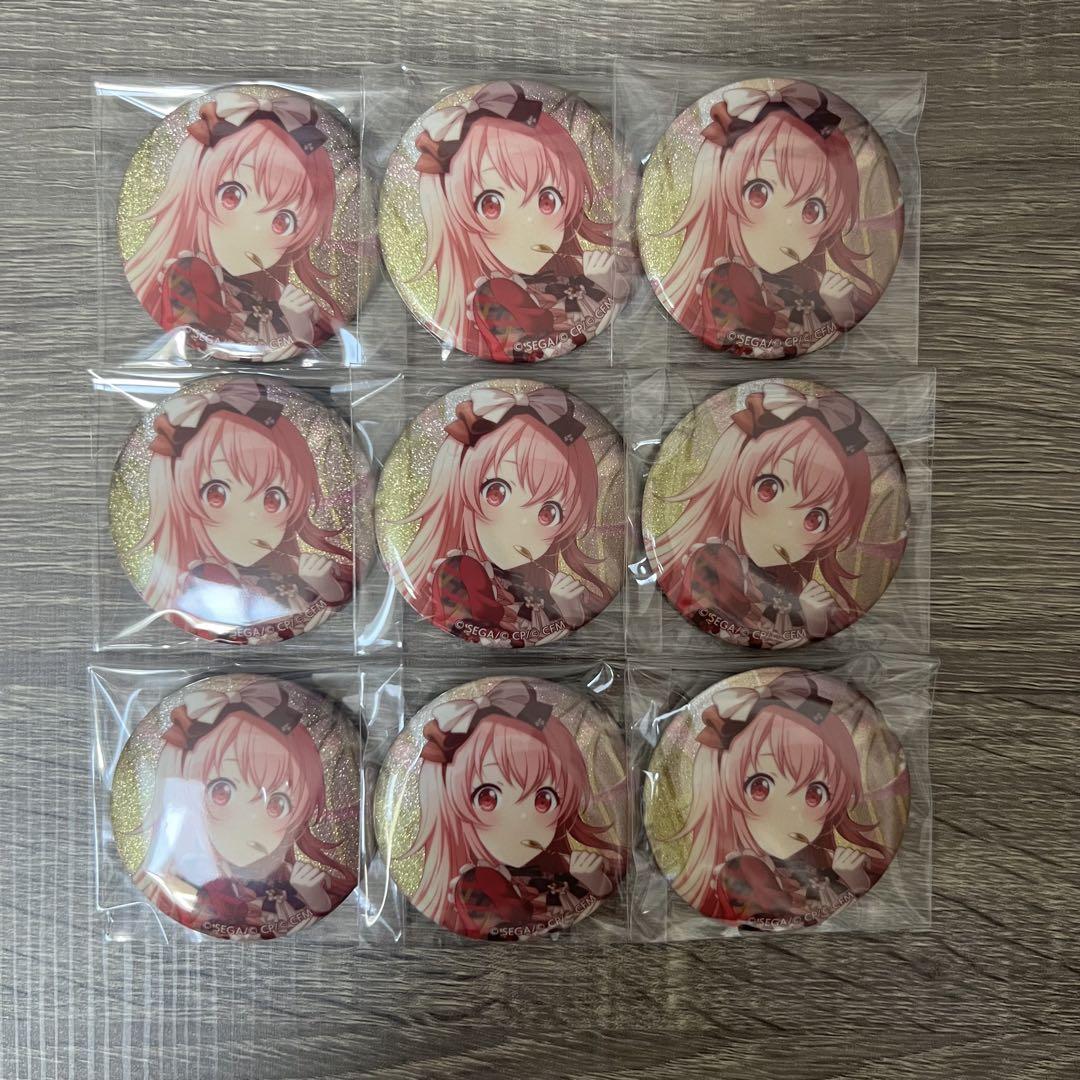 かわいい！ 桃井愛莉 バレンタイン メルカリ - グリッター缶バッジ ピンズ・ピンバッジ・缶バッジ