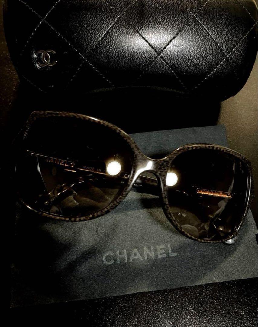 CHANEL マトラッセ サングラス ココマーク サングラス ダークブラウン