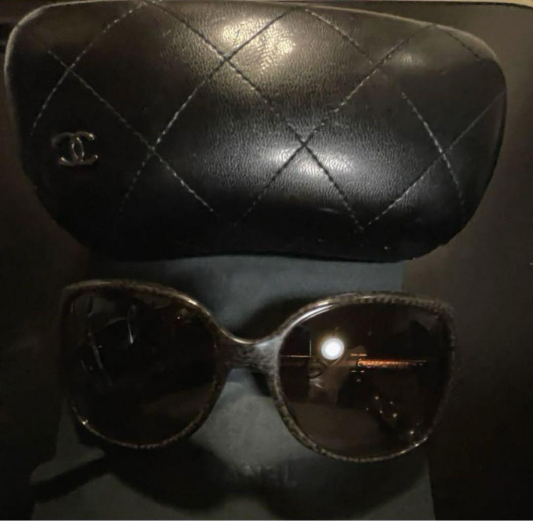 CHANEL マトラッセ サングラス ココマーク サングラス ダークブラウン