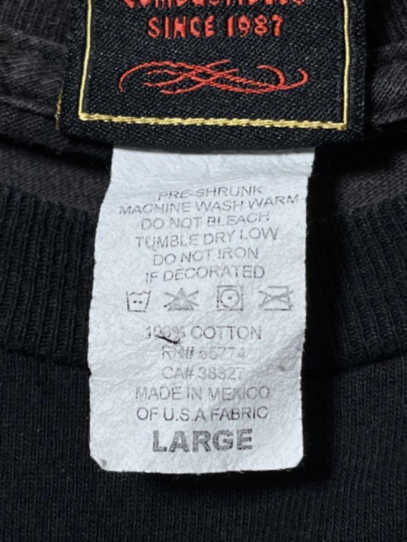90s？ SPITFIRE ブラック ロングスリーブ Tシャツ　L〜XL相当