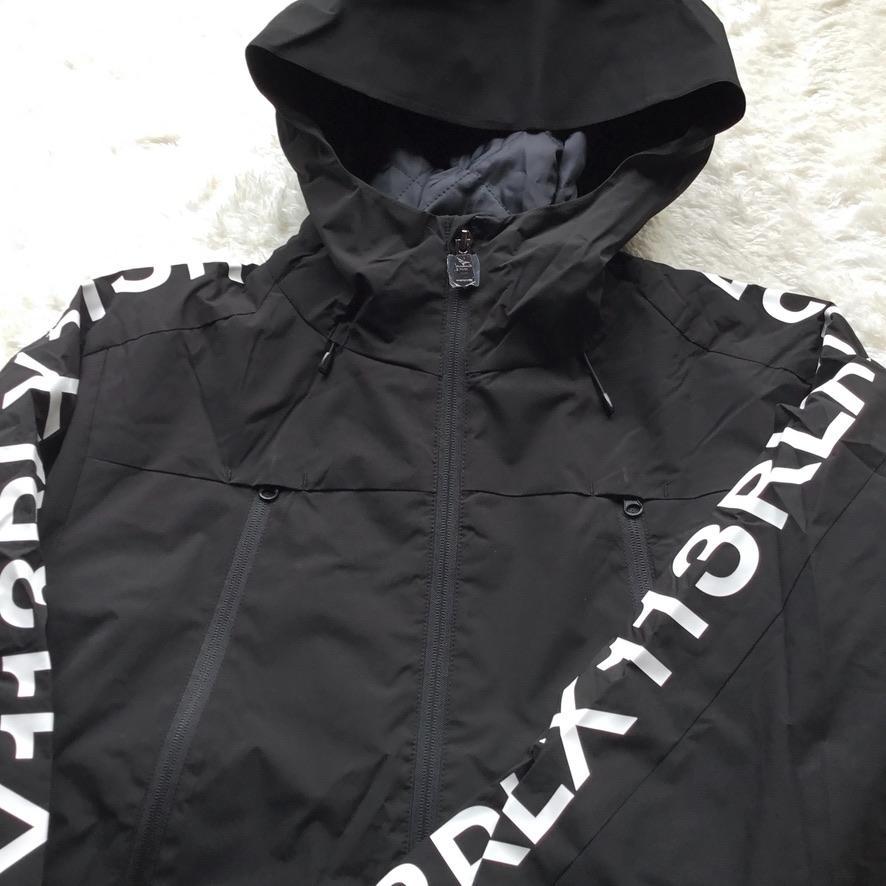 【新品】1PIU1UGUALE3 RELAX スリーブロゴマウンテンパーカー