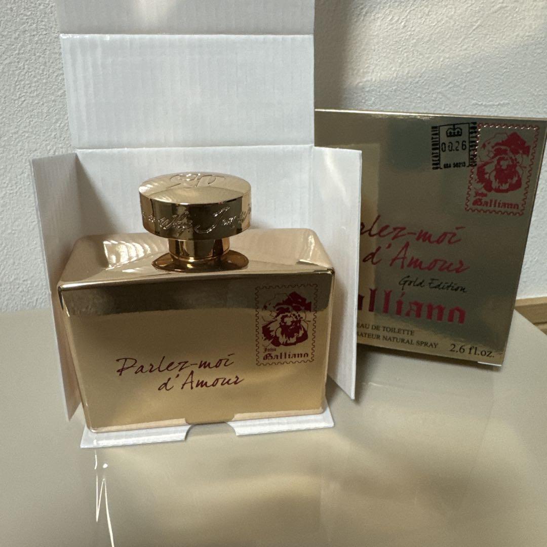 John Galliano Parlez-moi d'Amour 香水80ml Parlez-Moi d'Amour by John Galliano 2.6 oz EDP Spray for