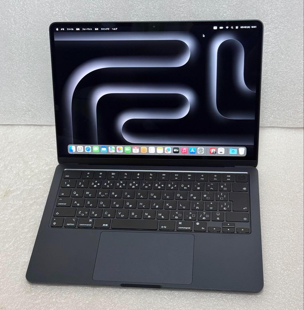 美品　バッテリー100%　MacBook Air 13 M2 8GB 512GB
