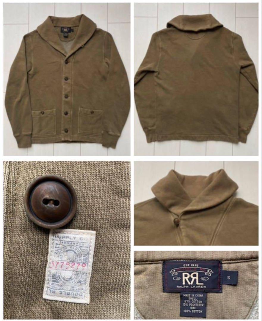 RRL DOUBLE RL ダブルアールエル ショールカラー カーディガン M