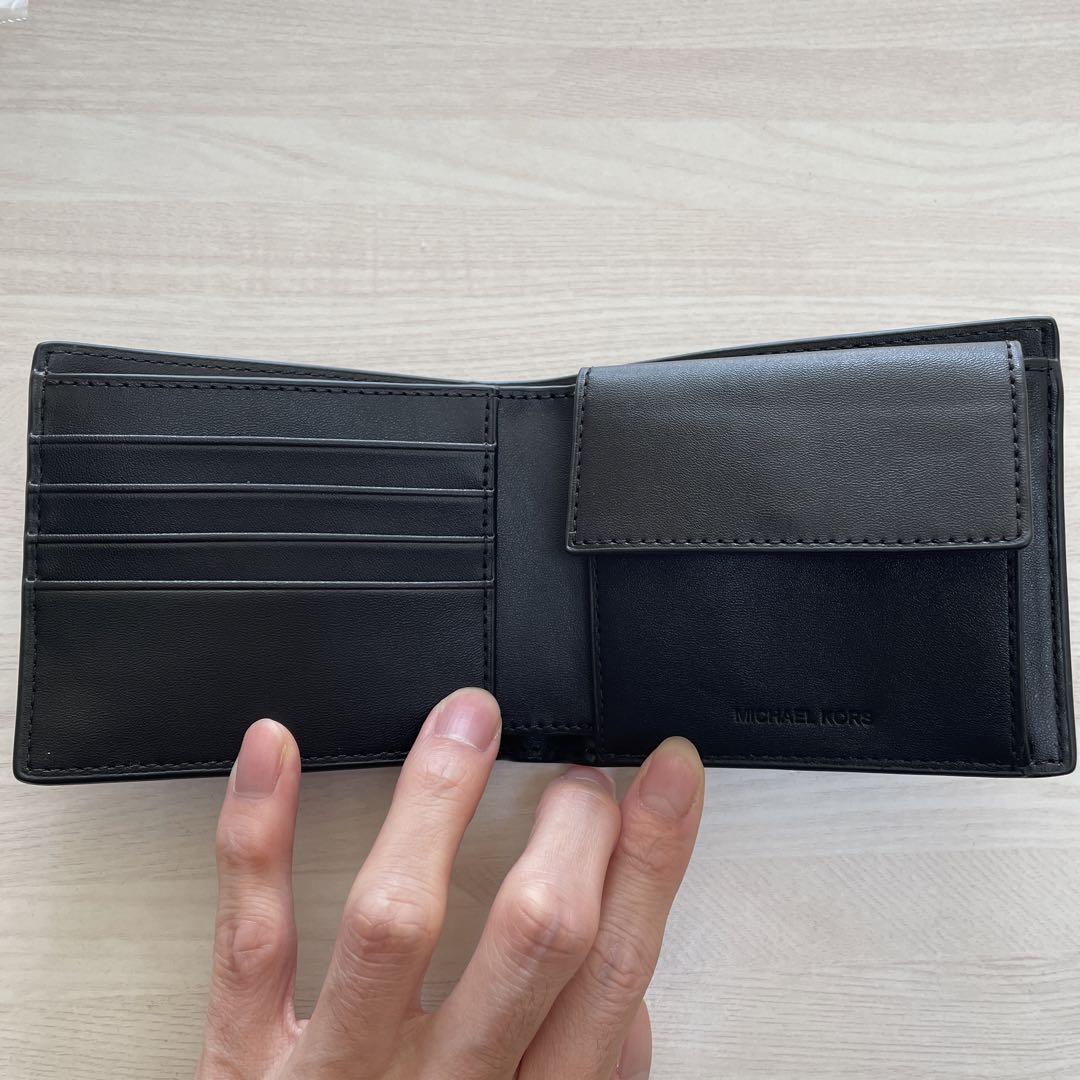 Michael Kors マイケルコース MK メンズ 二つ折り財布