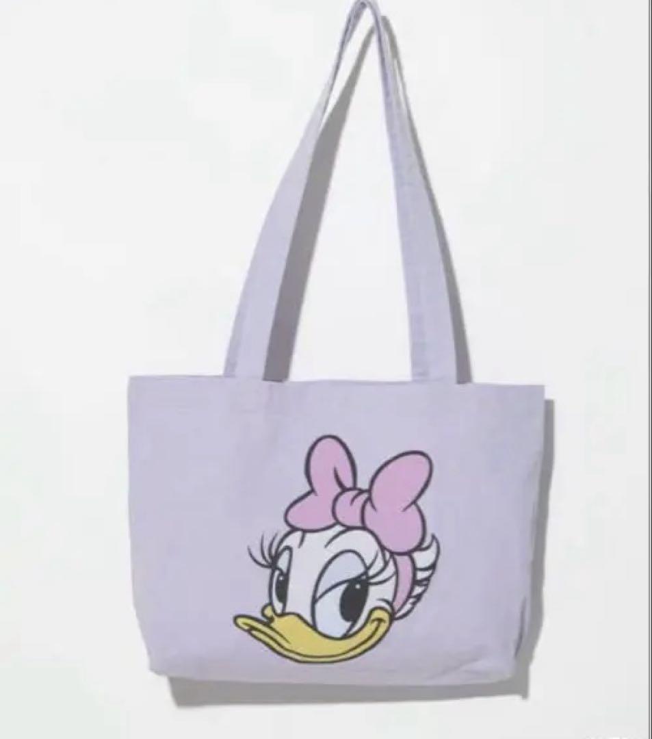WEB限定カラー トートバッグ デイジー ディズニー WCJ ラベンダー メルカリ - バッグ