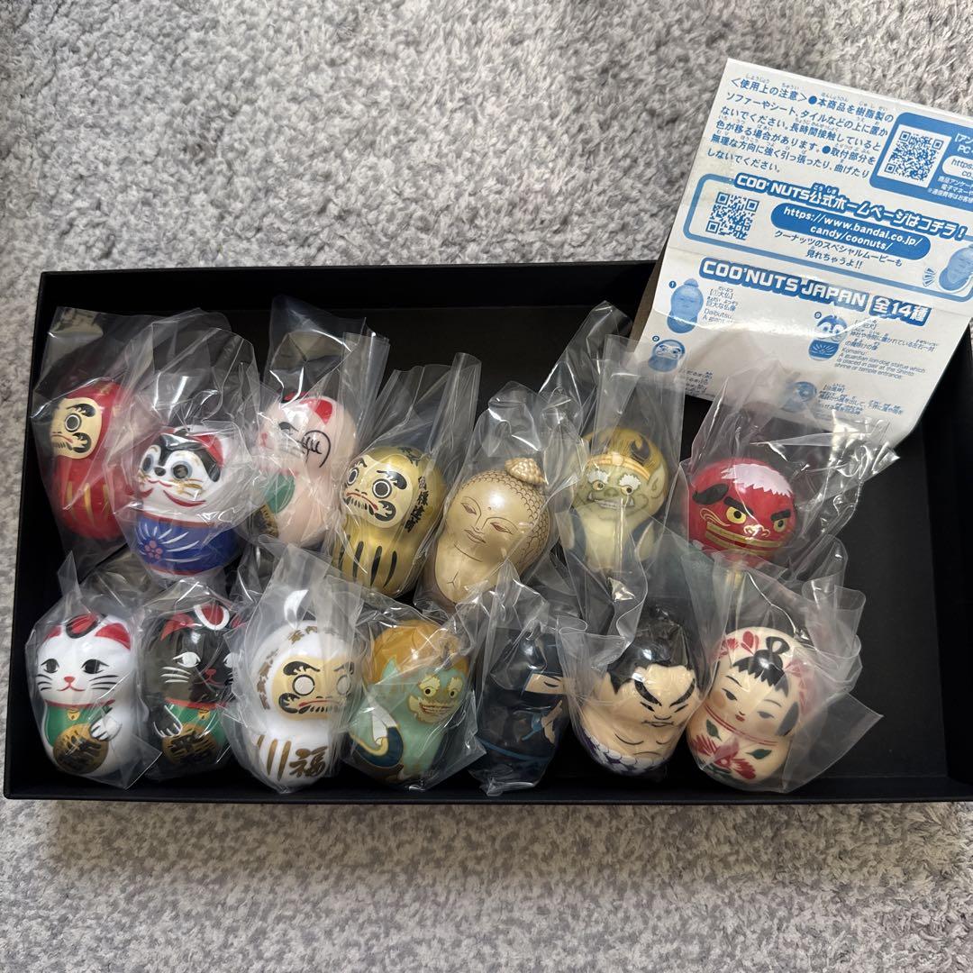 クーナッツ ジャパン　全14種　フルコンプ　新品・未使用　縁起物