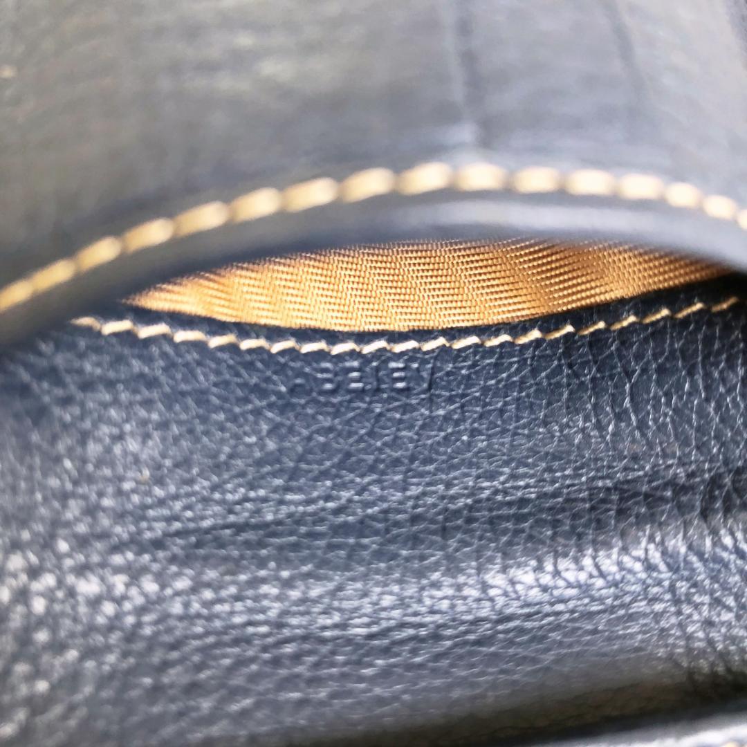1035 BVLGARI ブルガリ 二つ折財布 ロゴマニア 総柄 キャンバス