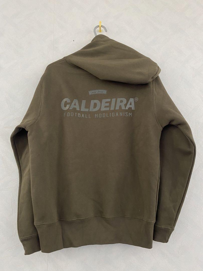 美品 CALDEIRA パーカー サイズS キャルデラ フットサル フットボール