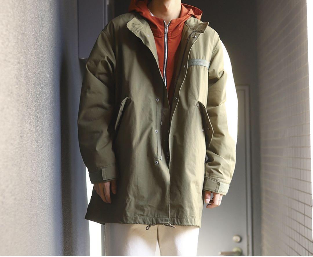 DESCENDANT CRIKET NYCO JACKET オリーブ