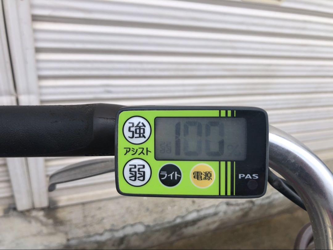 ヤマハ最新機種電動アシスト自転車pas sion20インチレッドアルミボディー