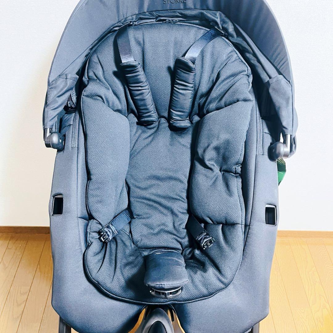 【美品】STOKKE XPLORY X ベビーカー リッチブラック 両対面式