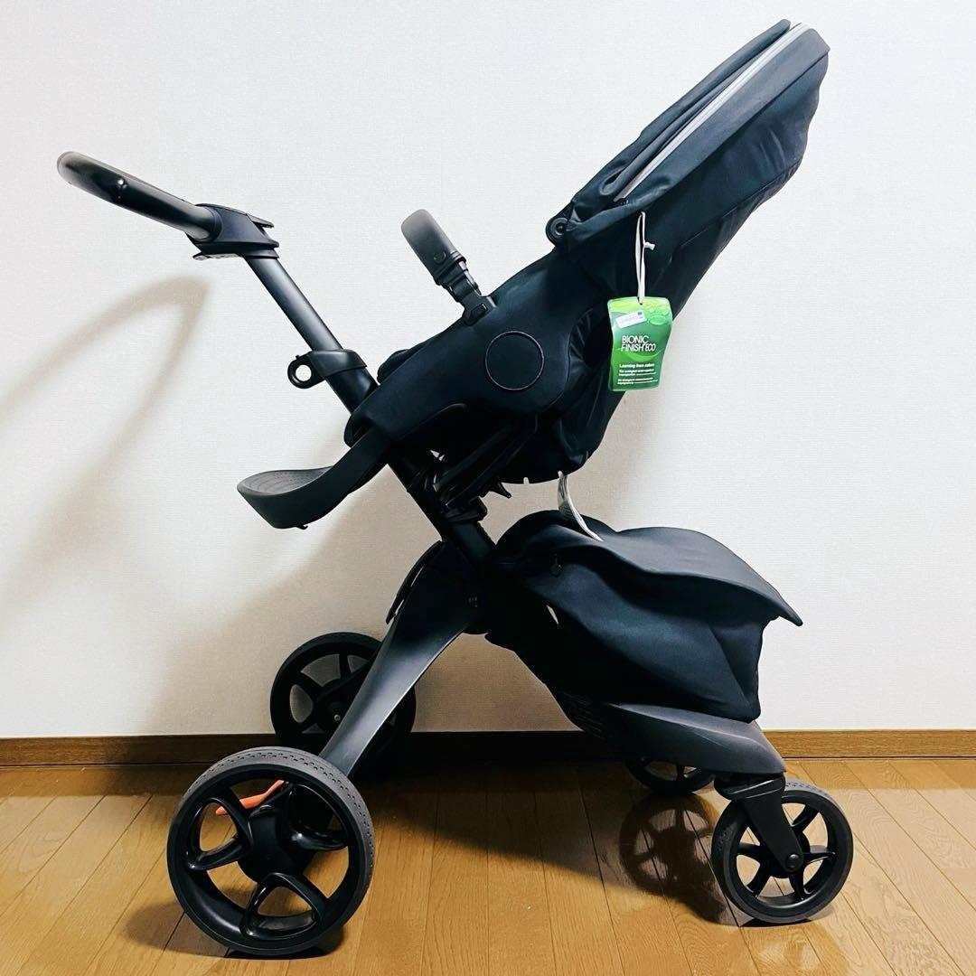 【美品】STOKKE XPLORY X ベビーカー リッチブラック 両対面式