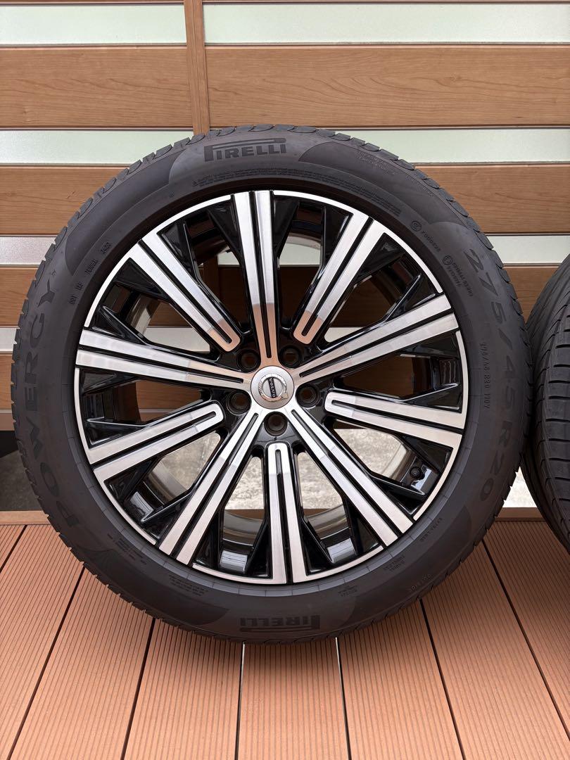 VOLVO XC90 夏タイヤ4本セット 純正ホイール 275/45R20