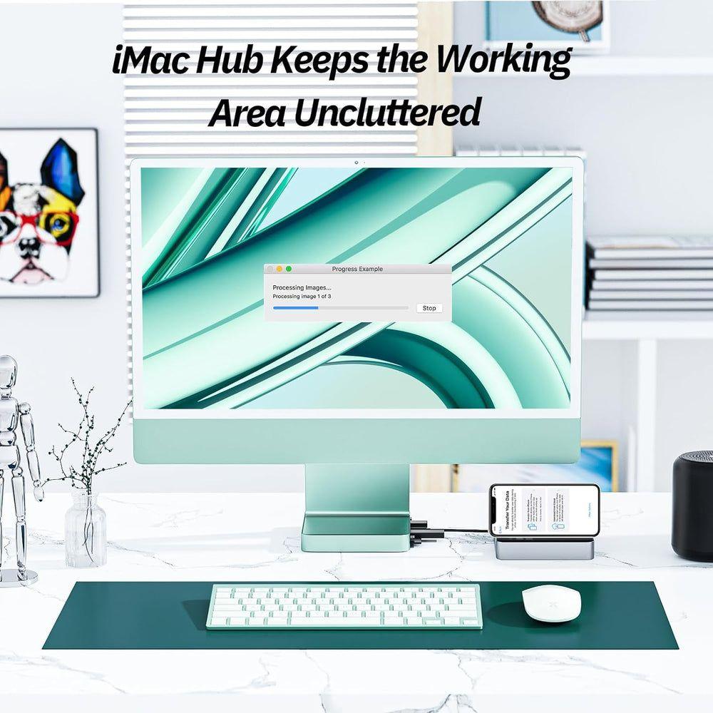 USB C ハブ for iMac 24インチ 7-in-1