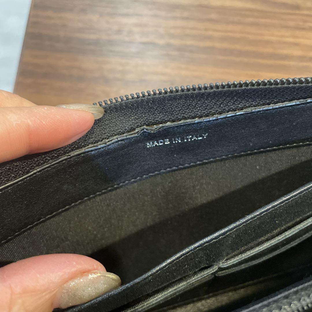 ブラック 長財布