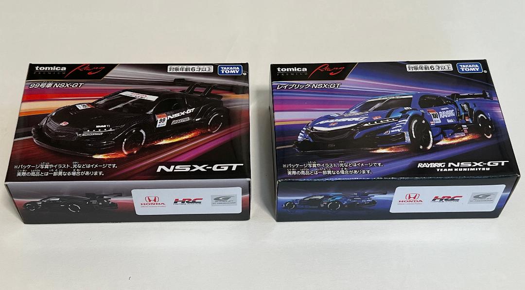 トミカプレミアム Racing レイブリック NSX-GT NSX-GT99号車ミニカー