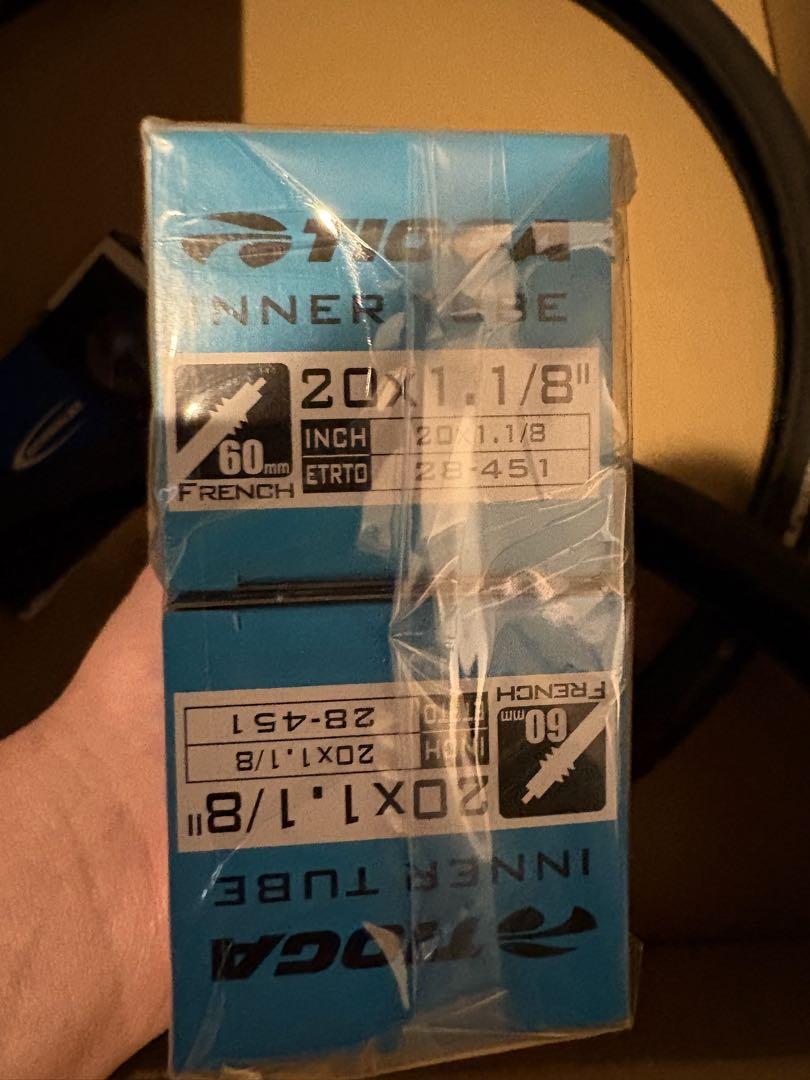 シュワルベ ワン 20インチ 451 タイオガ チューブ 60mm
