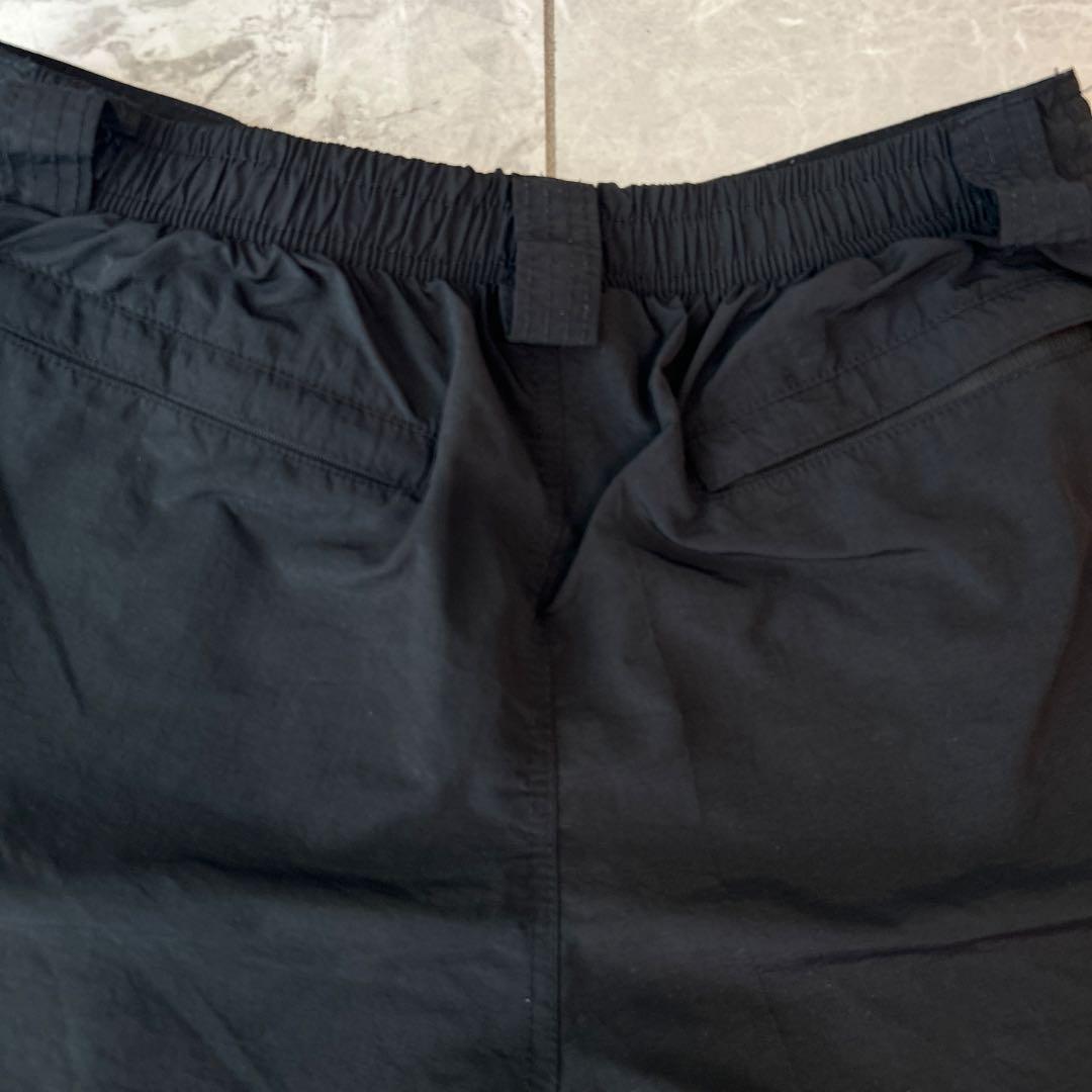 【美品】MOCEAN ナイロンショートパンツ　カーゴ　ブラック　【USA製】