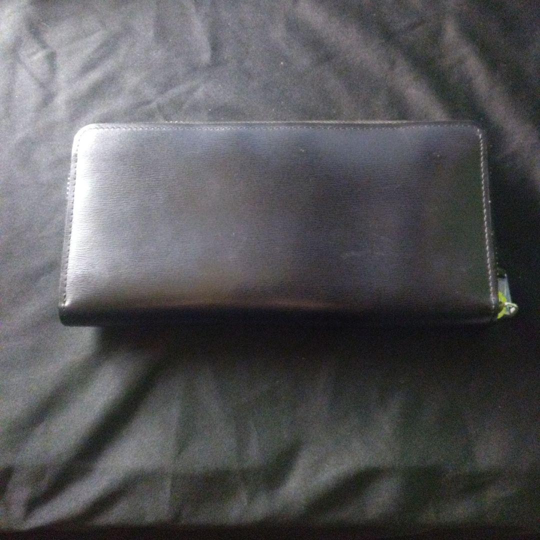 黒い長財布 合成皮革