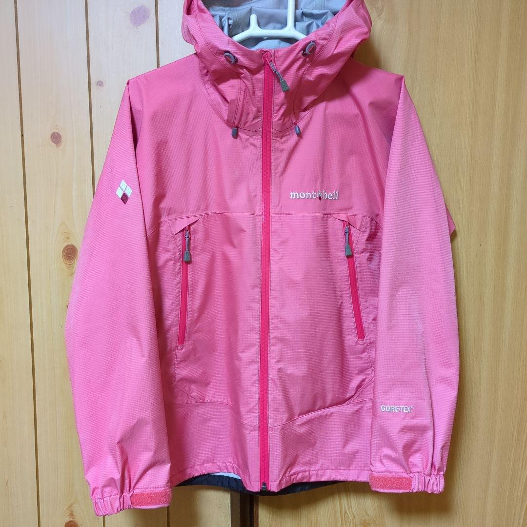 mont-bell GORE-TEX ナイロンジャケット ピンク XS
