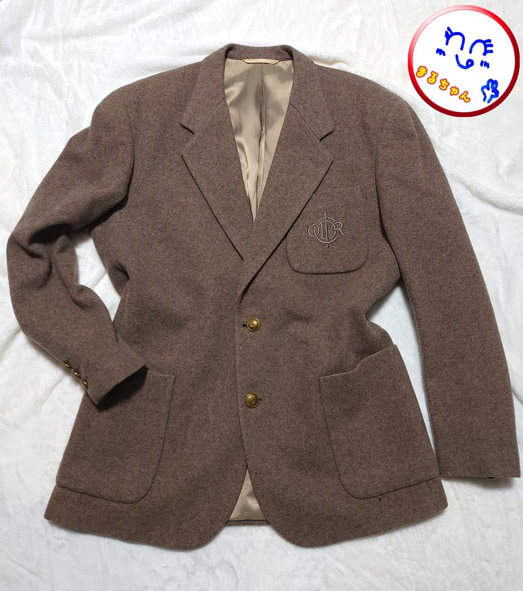 【XL/金ボタン】Burberry’s ペイズリーセットアップ ボウタイデザイン