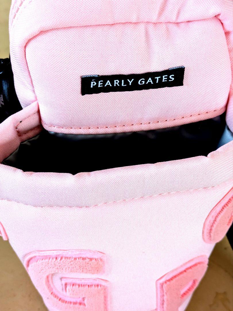 新品未使用タグ付】PEARLY GATES ピンク ショルダーバッグ FR