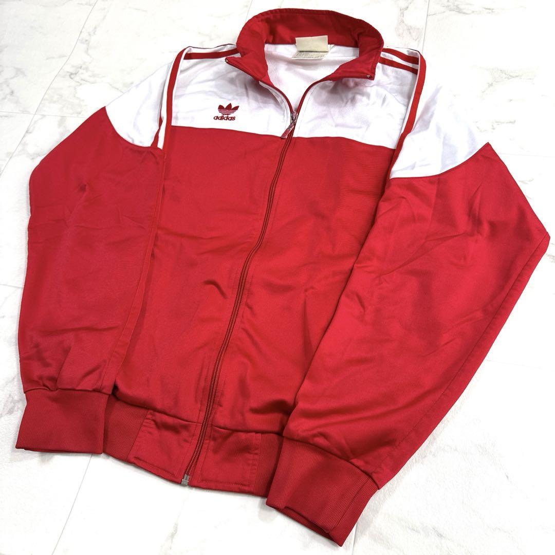 希少】adidas 80s 西ドイツ トラックジャケット セットアップ上下 M