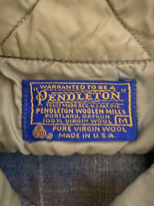 日本製国産 70s PENDLETONオンブレーチェックシャツ L9eNS-m78131282677 得価定番