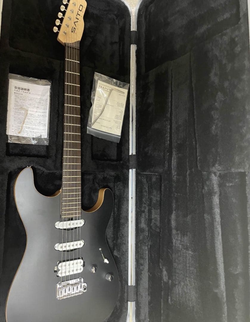 【美品】SAITO GUITARS S-622 BLK