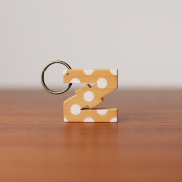 A to Zキーホルダー「Z」シロ