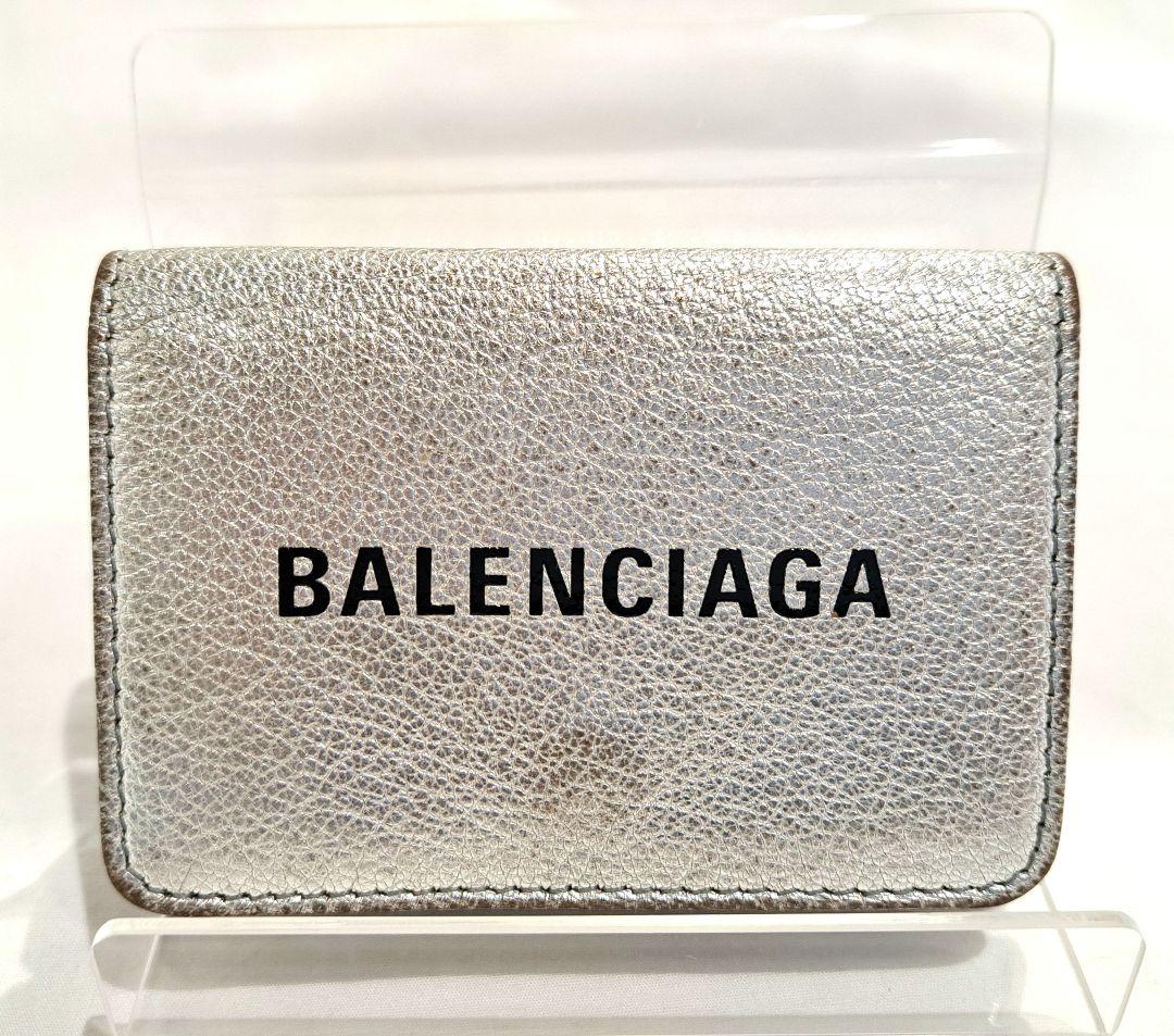 BALENCIAGA バレンシアガ エブリデイ ミニウォレット 三つ折り財布