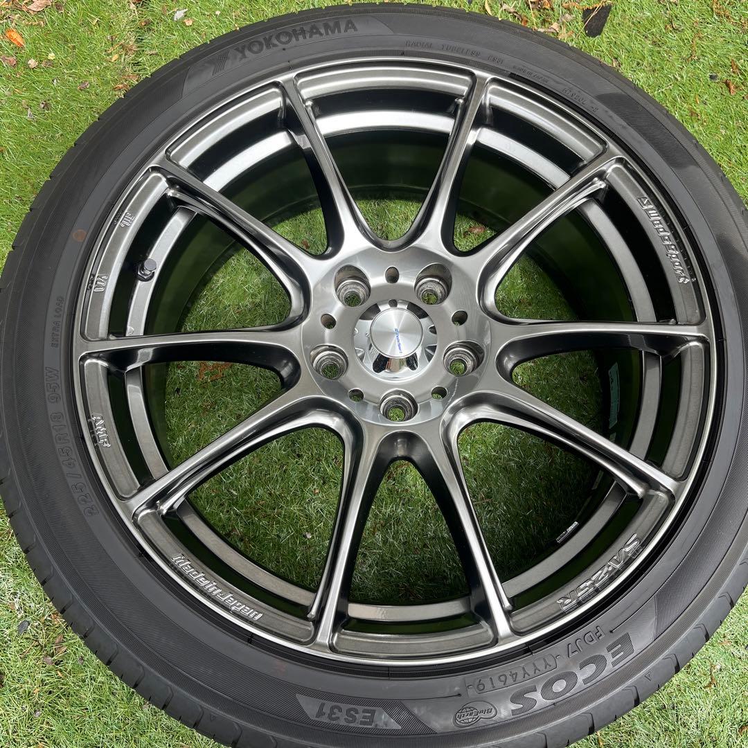 WedsSport SA-25R 18インチ7.5J +45 エコスES 大人気 www.schanz