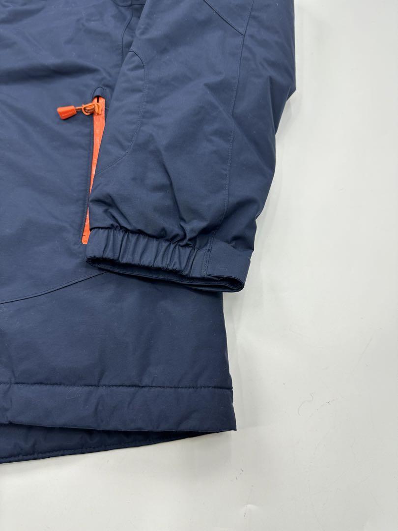 希少/美品/mont-bell/パウダーステップ ジャケット/150/ネイビー どこで 買える かベビー・キッズ - 希少/美品/mont-bell