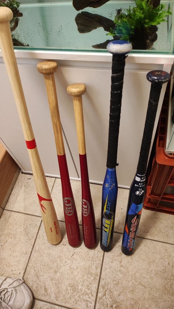 想像を超えての ソフトボール 2号バット 5本セット jbpark 竹バット