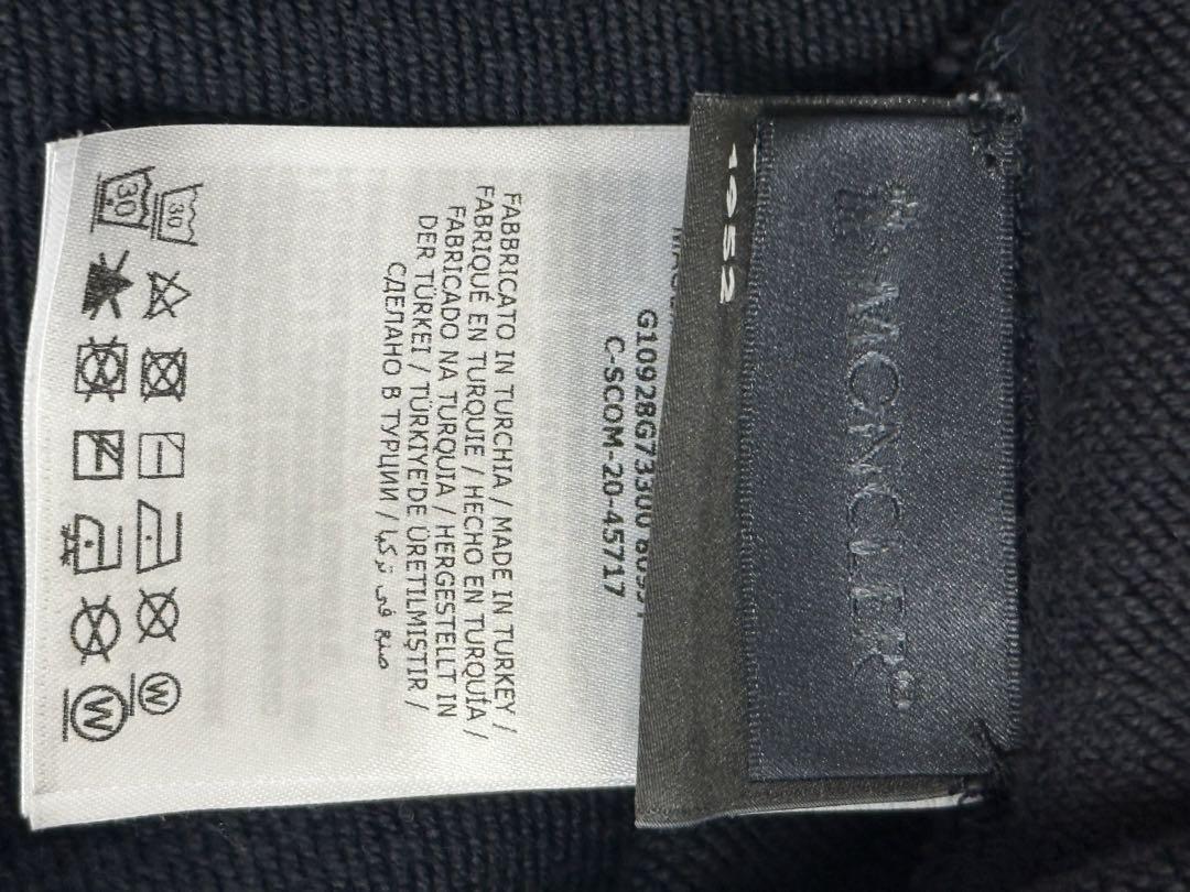 MONCLER モンクレール　スウェット　セットアップ　上M 下S パーカー