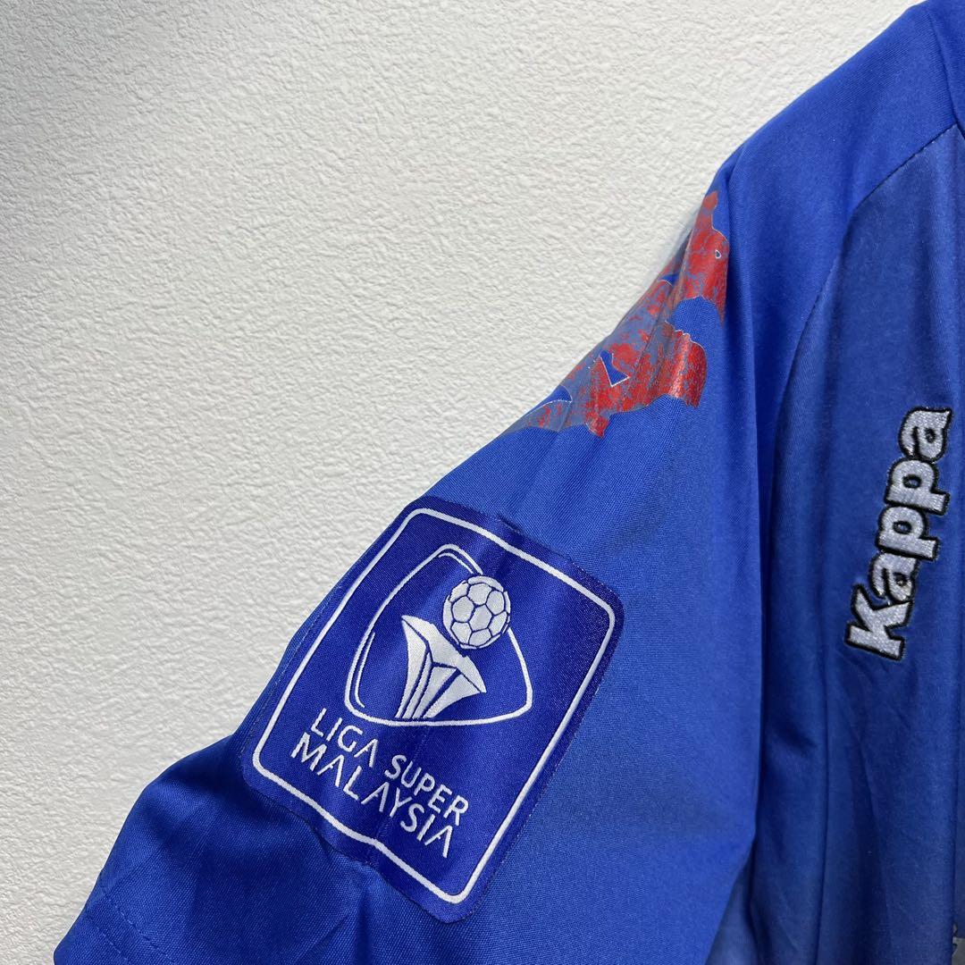 【US規格】希少 kappa JOHOR harimau サッカーシャツ ブルー