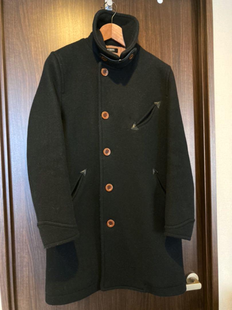 定番人気人気SALE RUDE GALLERY TEDS LONG COAT Pコート 2 ブラック sqyLt-m78142759516 正規品安い