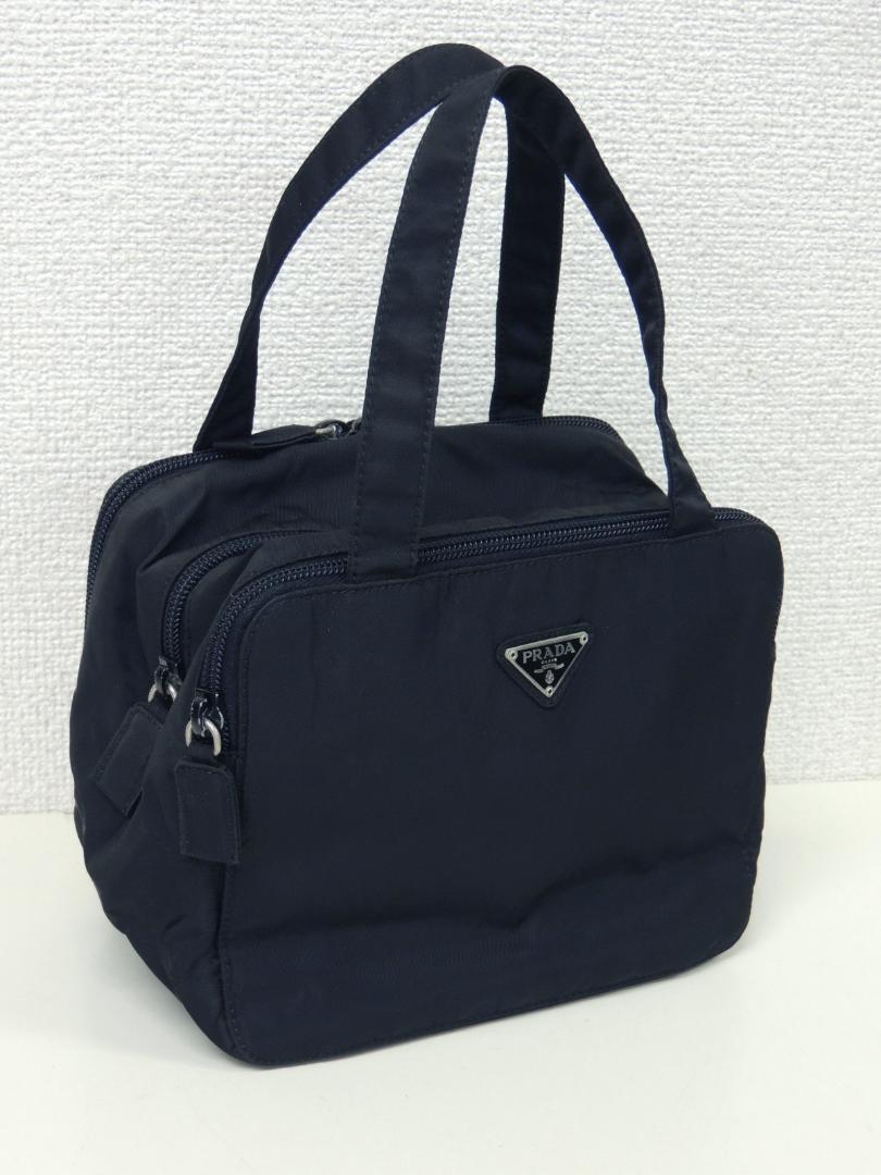 プラダ PRADA ナイロン テスート ビューティ バニティ コスメ ポーチ 黒