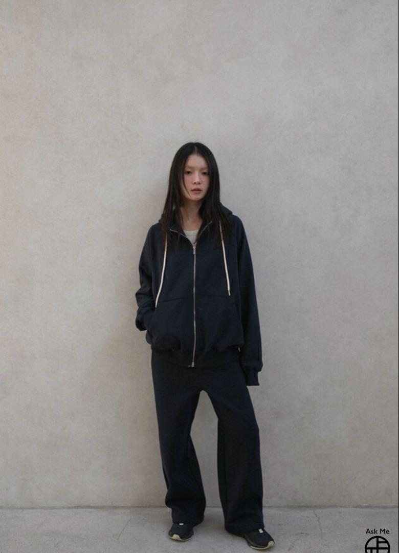 トップス ohotoro Nap Zipper Hoodie