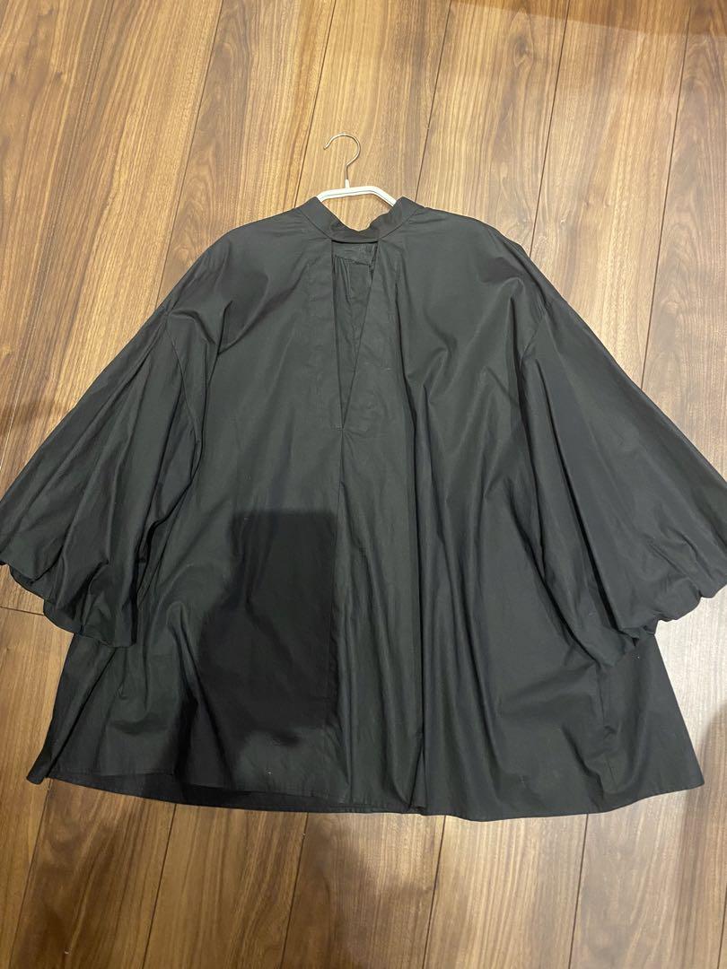 CLANE W FACE STAND TOPS（CLANE/クラネ】W FACE SHEER SHIRT