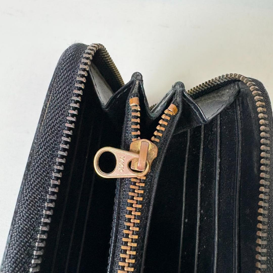 COMME des GARCONS HUGE LOGO WALLET 長財布 黒 COMME des GARCONS HUGE LOGO WALLET 長財布 黒