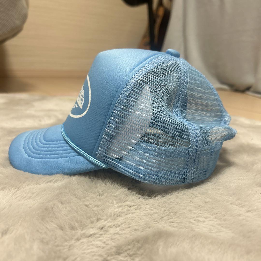 超安い Corteiz アルカトラズ メッシュキャップ Baby Blue 帽子
